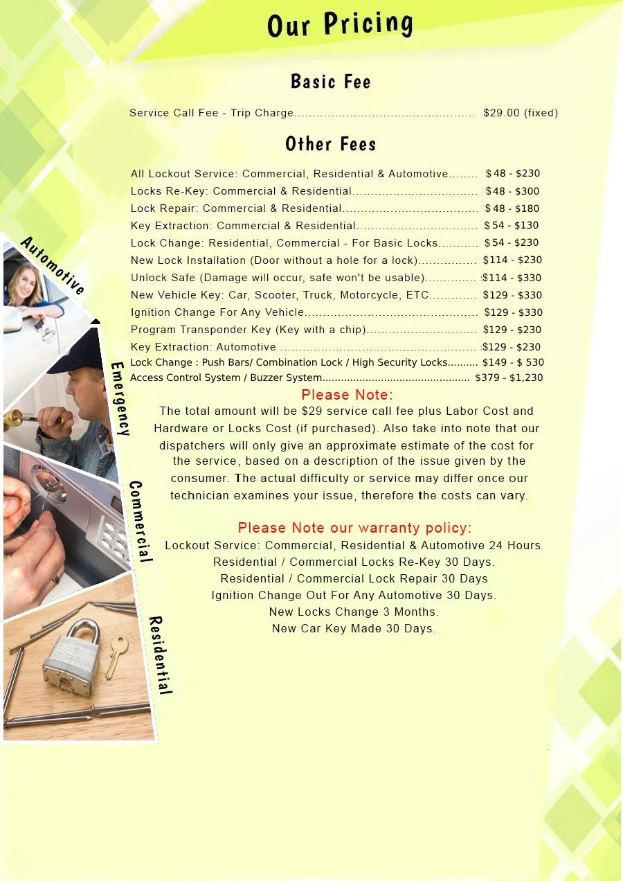 EZ Locksmith Hollywood, FL  855-497-7855